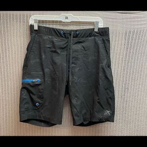 ZX zero exposure boys bathing suit gray and blue